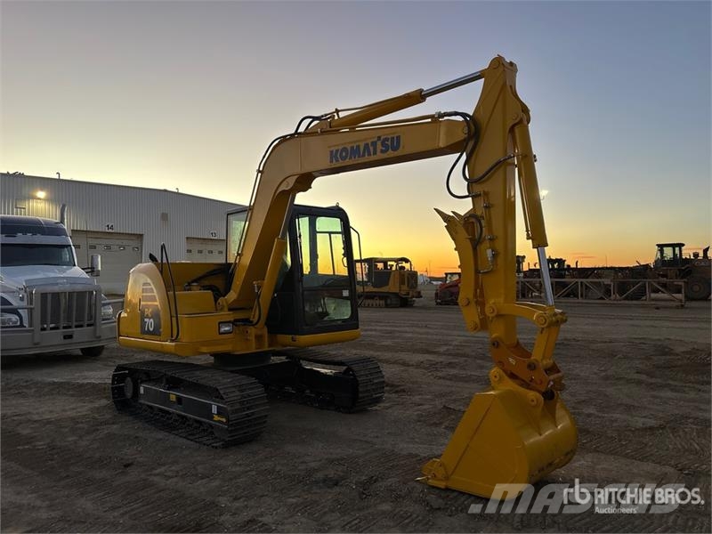 Komatsu PC70-8 Tracked Excavator Rupsgraafmachines