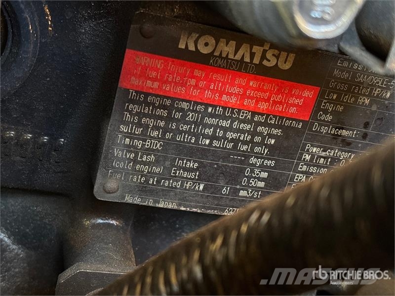 Komatsu PC70-8 Tracked Excavator Gravemaskiner på larvebånd