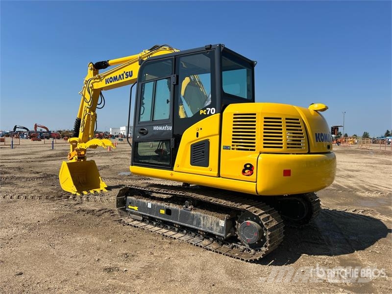 Komatsu PC70-8 Tracked Excavator Escavatori cingolati