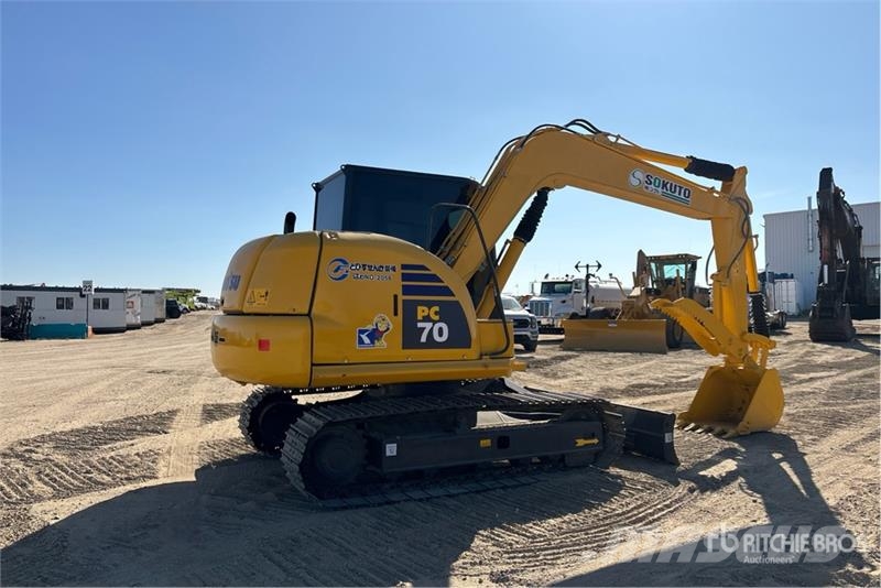 Komatsu PC70-8 Tracked Excavator Crawler excavators