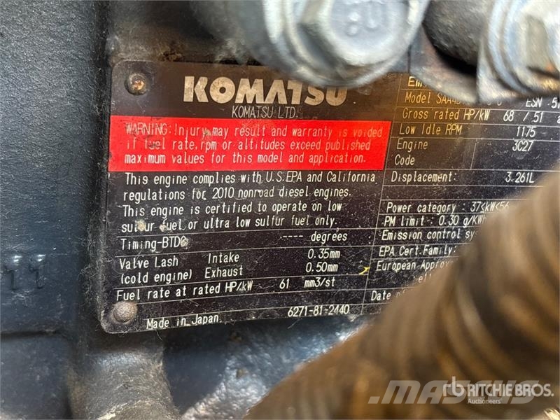 Komatsu PC70-8 Tracked Excavator Beltegraver
