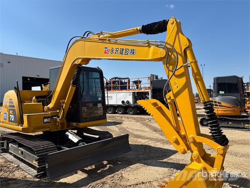 Komatsu PC70-8 Tracked Excavator Beltegraver