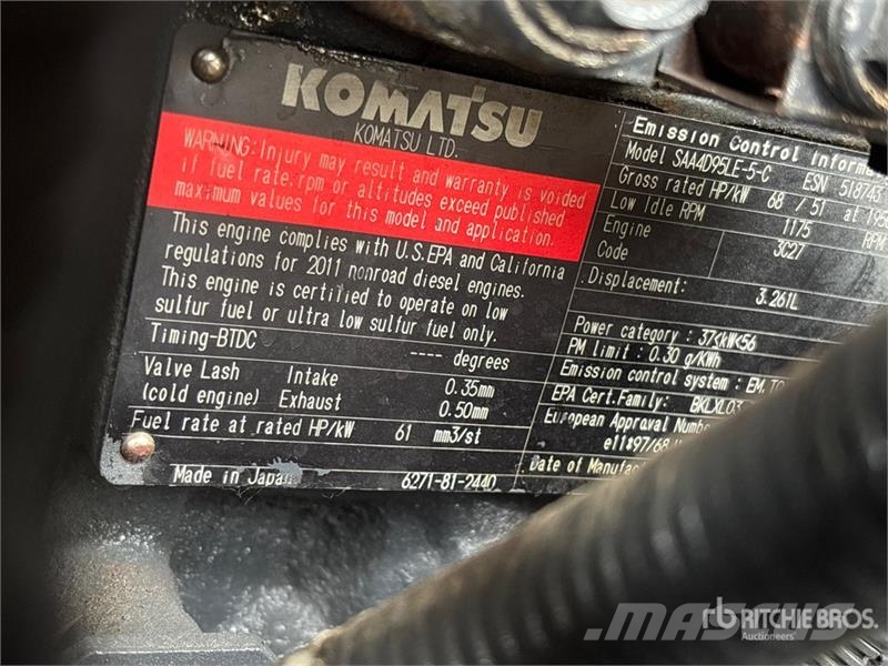 Komatsu PC70-8 Tracked Excavator Escavatori cingolati