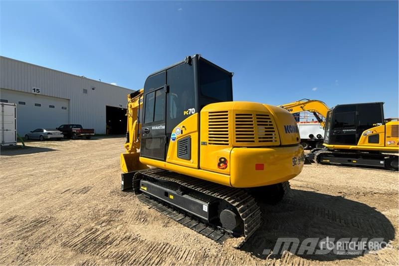 Komatsu PC70-8 Tracked Excavator Beltegraver