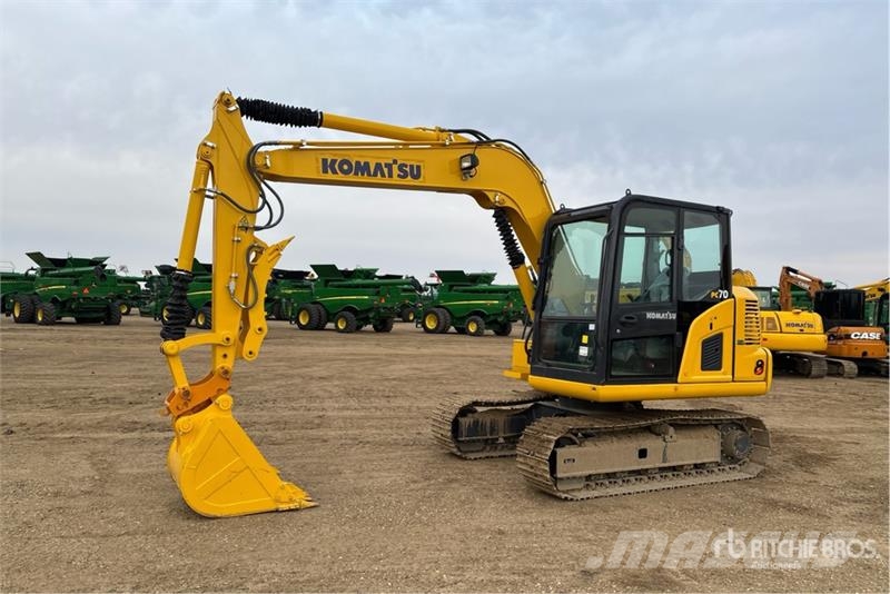 Komatsu PC70-8 Tracked Excavator حفارات زحافة