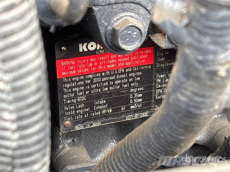 Komatsu PC70-8 Tracked Excavator Rupsgraafmachines