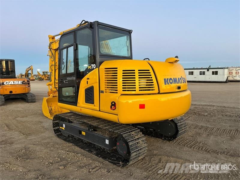Komatsu PC70-8 Tracked Excavator Rupsgraafmachines