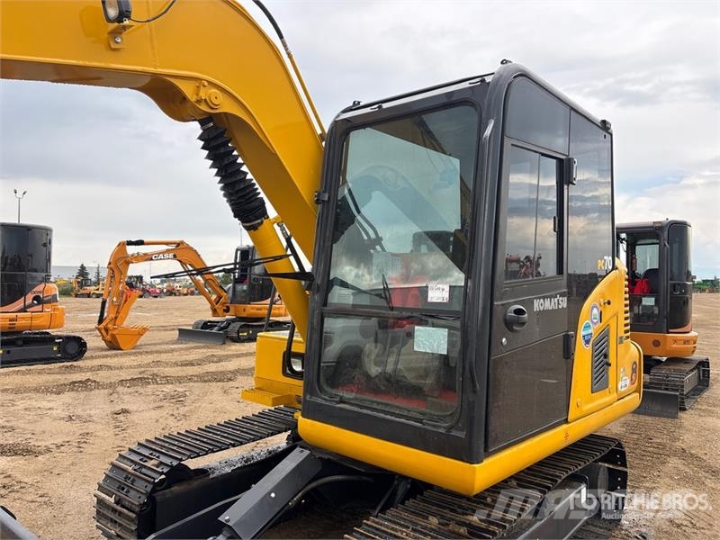 Komatsu PC70-8 Tracked Excavator Beltegraver