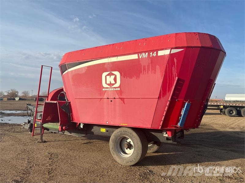 Kongskilde VM14 12200 kg 16 ft Wagon Feed Mixer Mikser hranilice