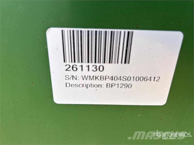 Krone BP1290HDP Big Square Baler محزمات مربعة