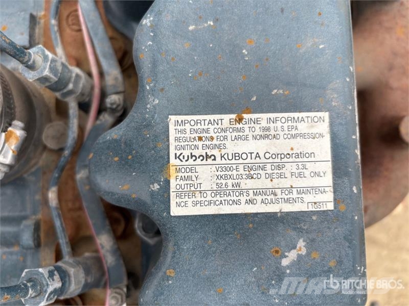 Kubota 28 kW Skid-Mounted Generator Set Дизельні генератори
