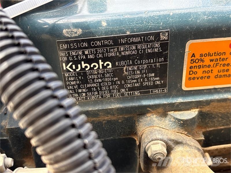 Kubota D1105-BG-ET01 12.6 kW 1.1 L Engine Motorer
