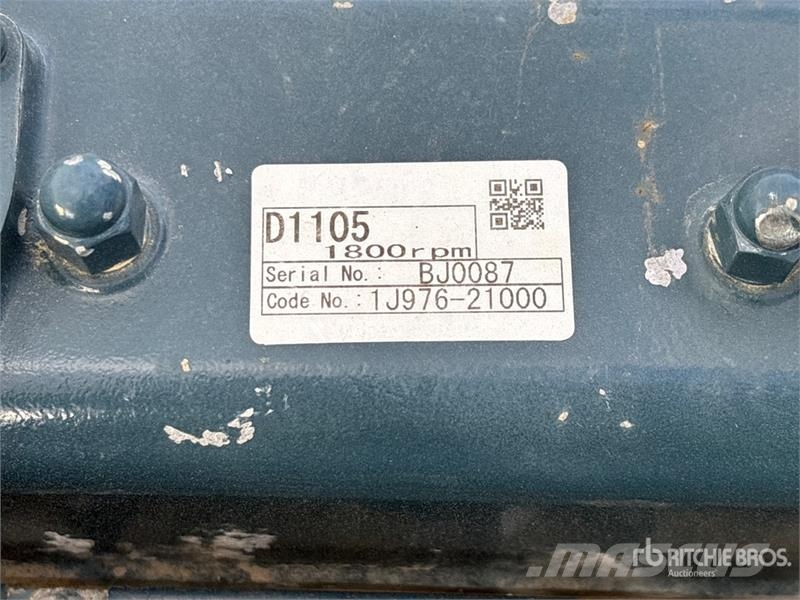 Kubota D1105-BG-ET01 12.6 kW 1.1 L Engine Motorer
