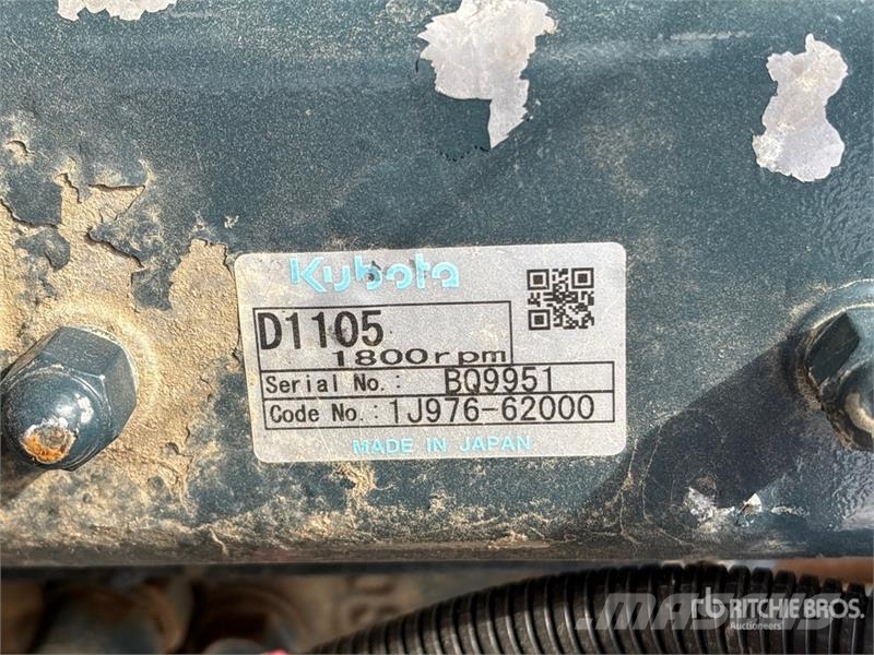 Kubota D1105-BG-ET01 12.6 kW 1.1 L Engine Motori