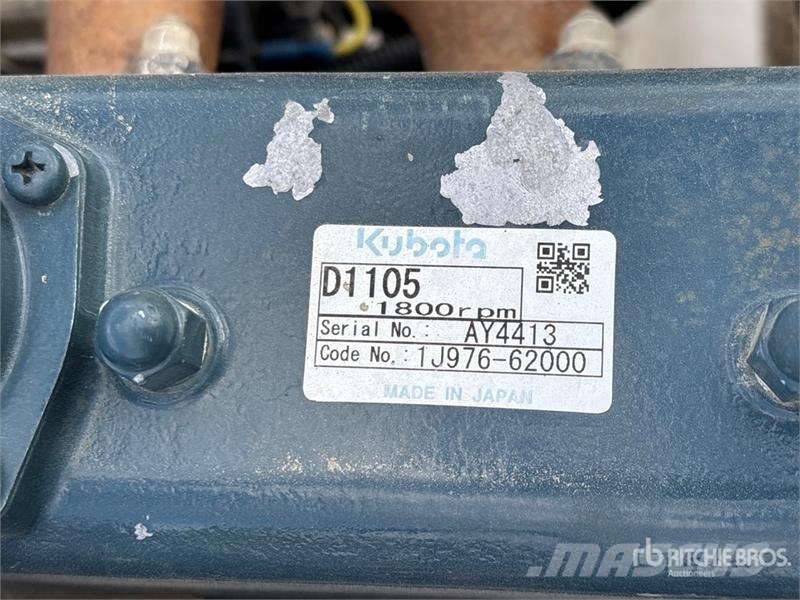 Kubota D1105-BG-ET01 12.6 kW 1.1 L Engine Motorer