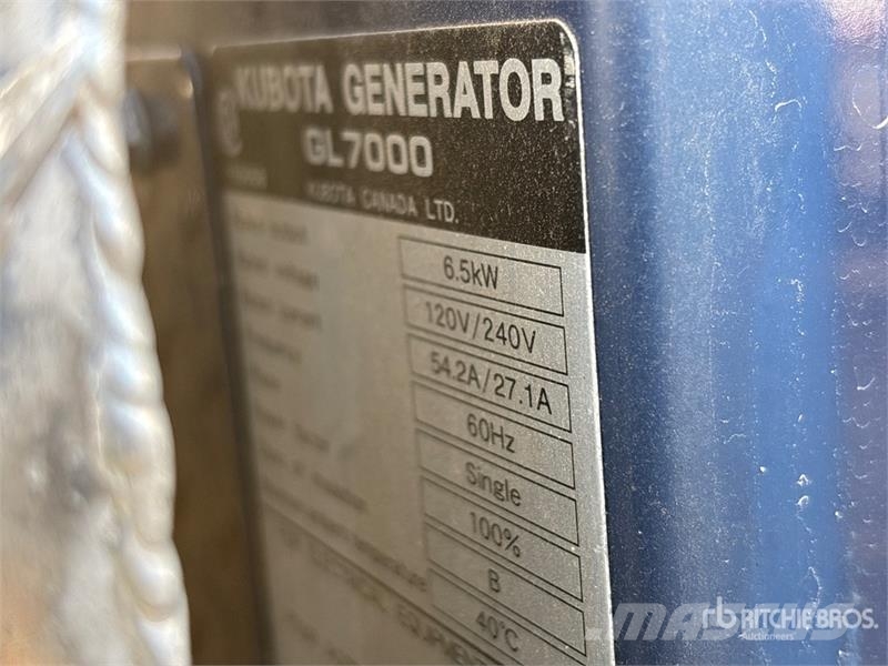 Kubota GL7000 مولدات ديزل