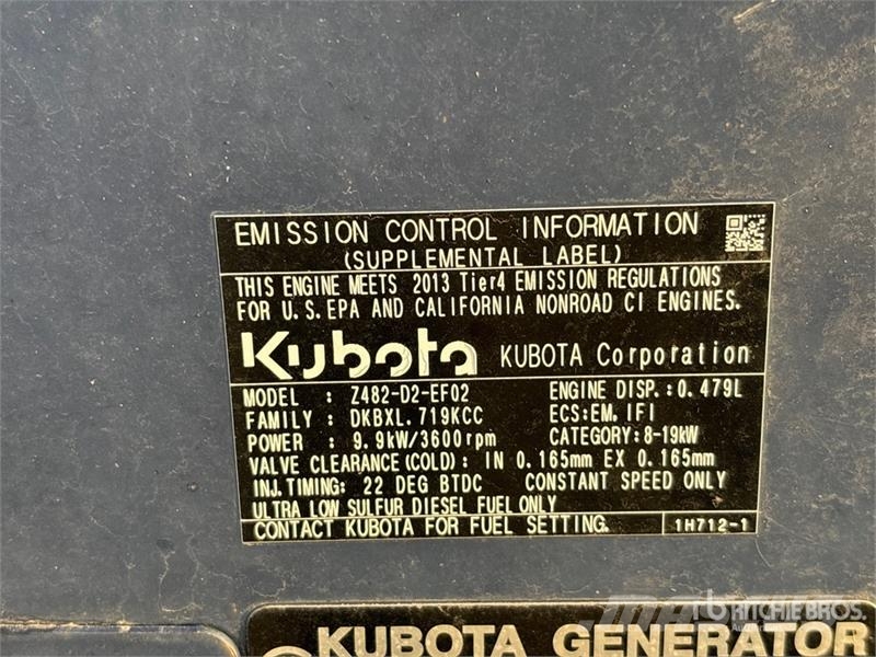 Kubota GL7000 Diesel Generators