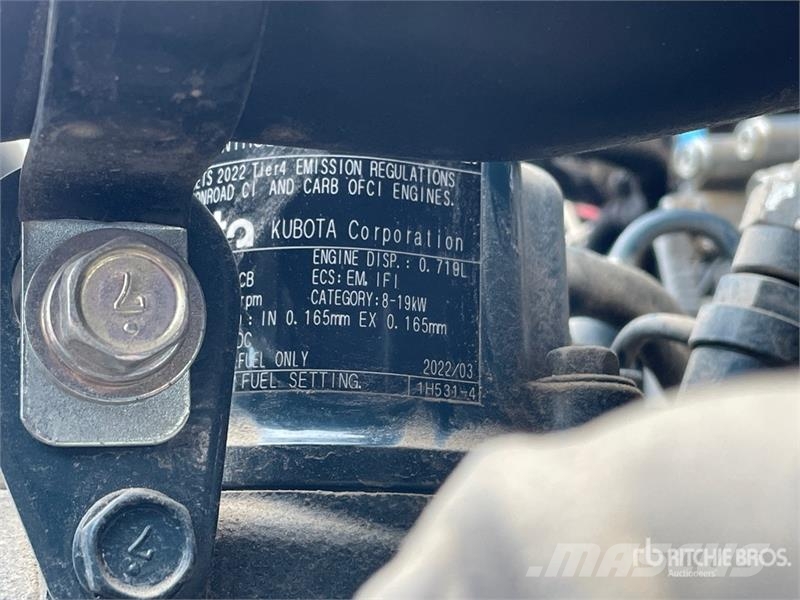 Kubota K008-5 Mini Excavator حفارات صغيرة أقل من 7 طن (حفارات صغيرة)