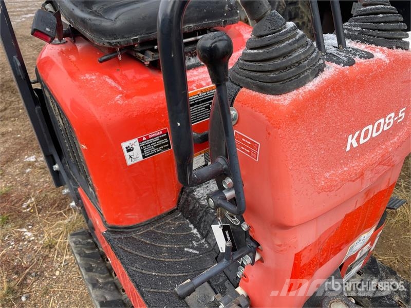 Kubota K008-5 Mini Excavator حفارات صغيرة أقل من 7 طن (حفارات صغيرة)