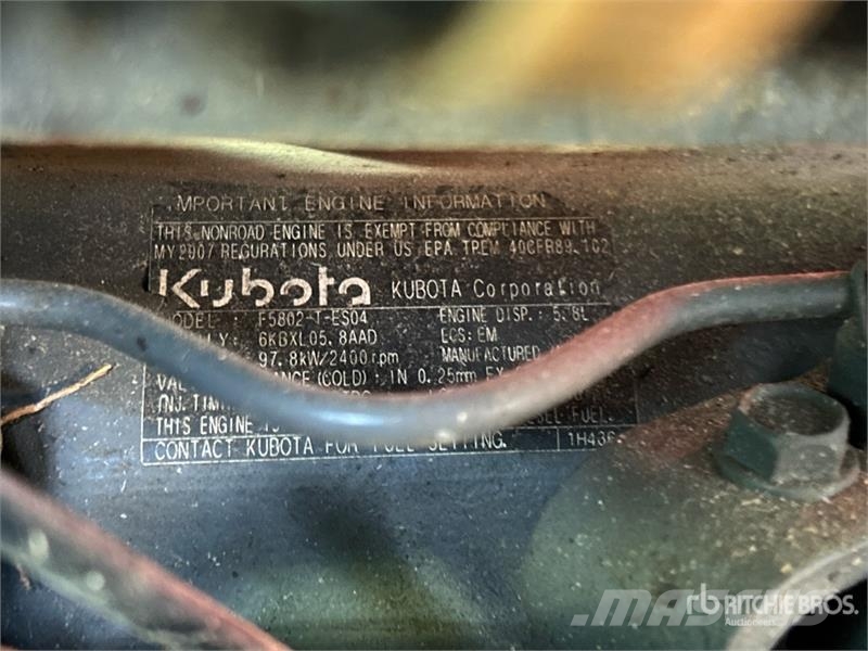 Kubota M125X Traktorer