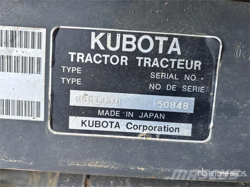 Kubota M6S-111 4WD Tractor Tractors