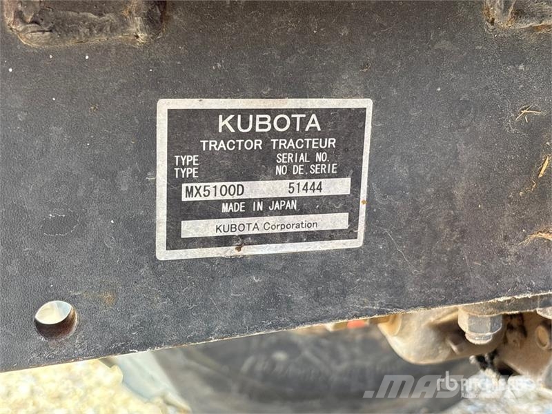 Kubota MX5100 Traktorit