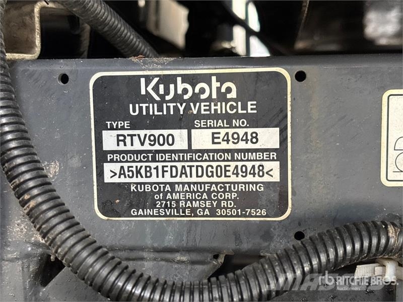 Kubota RTV900XT ماكينات منفعة عامة
