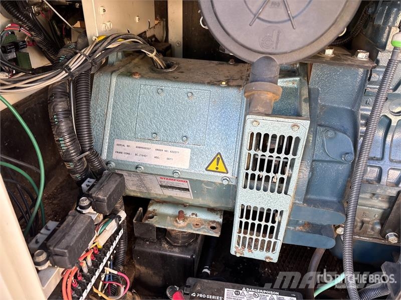 Kubota SQ1130 13.5 kW Skid-Mounted Generator Set Dieselgeneratorer