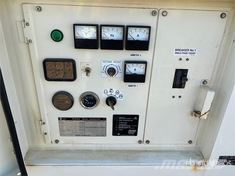Kubota SQ1130 13.5 kW Skid-Mounted Generator Set Dizel Jeneratörler