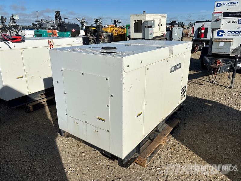 Kubota SQ1130 13.5 kW Skid-Mounted Generator Set Dieselgeneratorer
