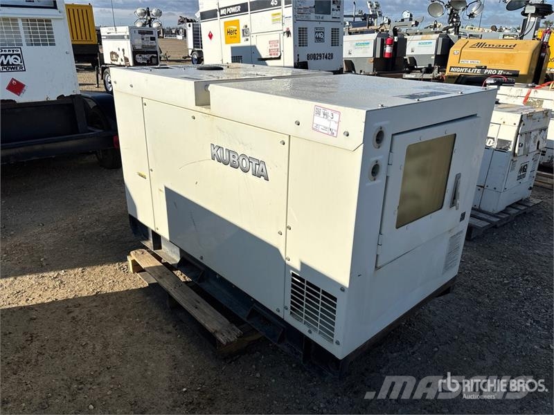 Kubota SQ1130 13.5 kW Skid-Mounted Generator Set Dizel Jeneratörler