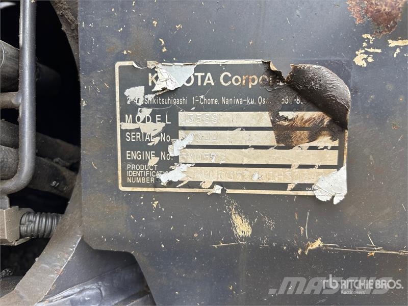 Kubota U35SS Mini Excavator Mini bagri <7t