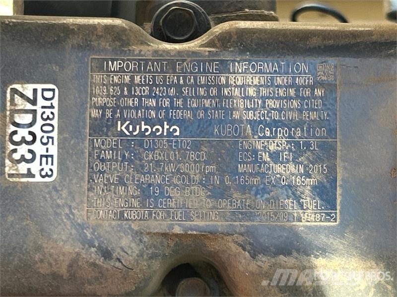 Kubota ZD 331 Zero-Turn 72 in Lawn Mower Tractores corta-césped