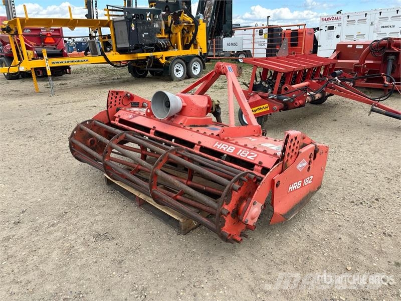 Kuhn HRB182 6 ft 3-Point Power Harrow パワーハローとロータリーハロー
