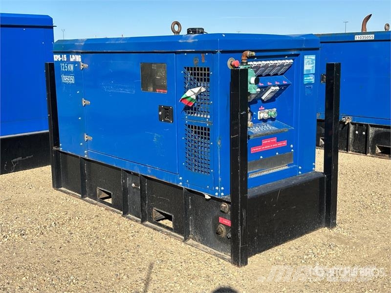 Kustom Power Solutions KPS-15 LP/NG 12 kW Skid-Mou Dízel áramfejlesztők
