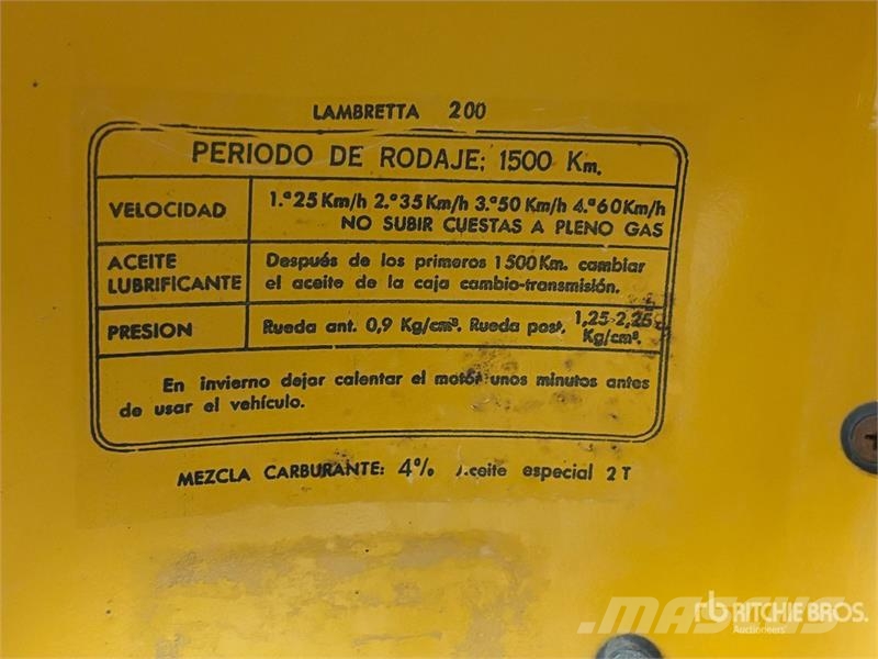 Lambretta JET 200 200 cc Scooter Terenska vozila