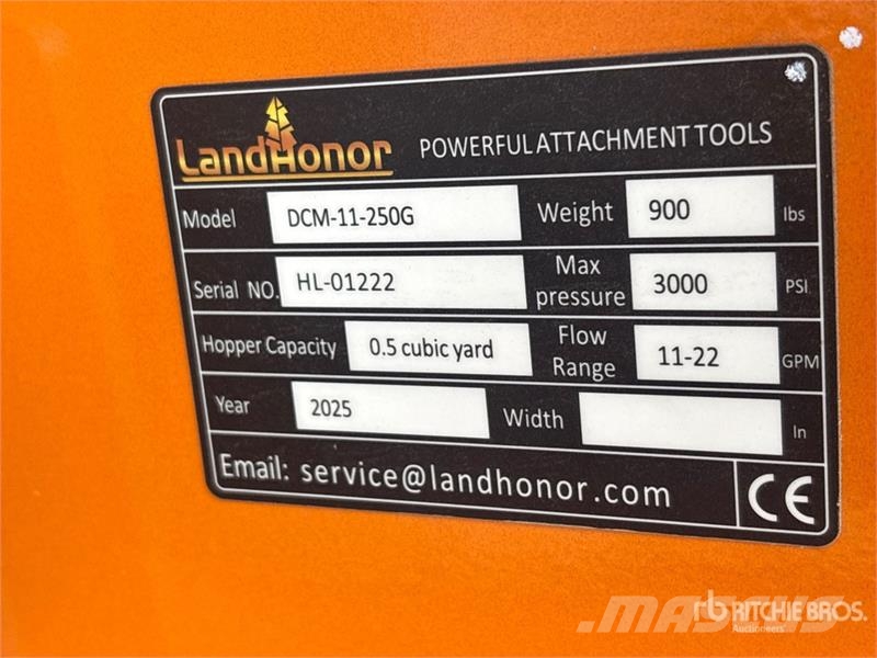 Landhonor 48 in Skid Steer Concrete Mixer (Unused) Betonmischer