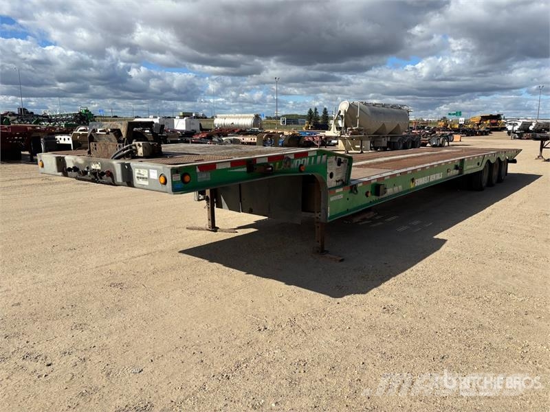 Landoll 950-52-14 52 ft Tri/A Hydraulic Tail Trailer Zemie treileri