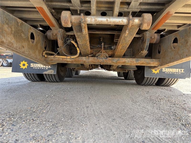 Landoll 950-52-14 52 ft Tri/A Hydraulic Tail Trailer Zemie treileri
