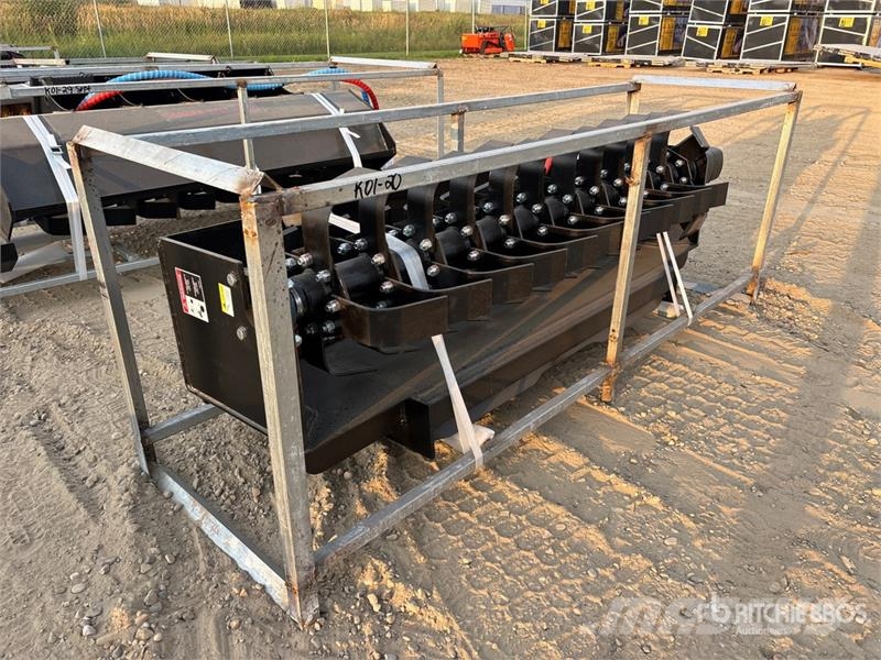 Landy GT72 72 in Skid Steer Tiller (Unused) Elektriske harver / jordfræsere