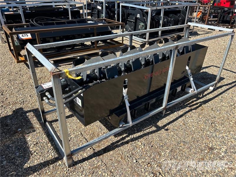 Landy GT72-LD 72 in Skid Steer Tiller (Unused) Augsnes frēzes