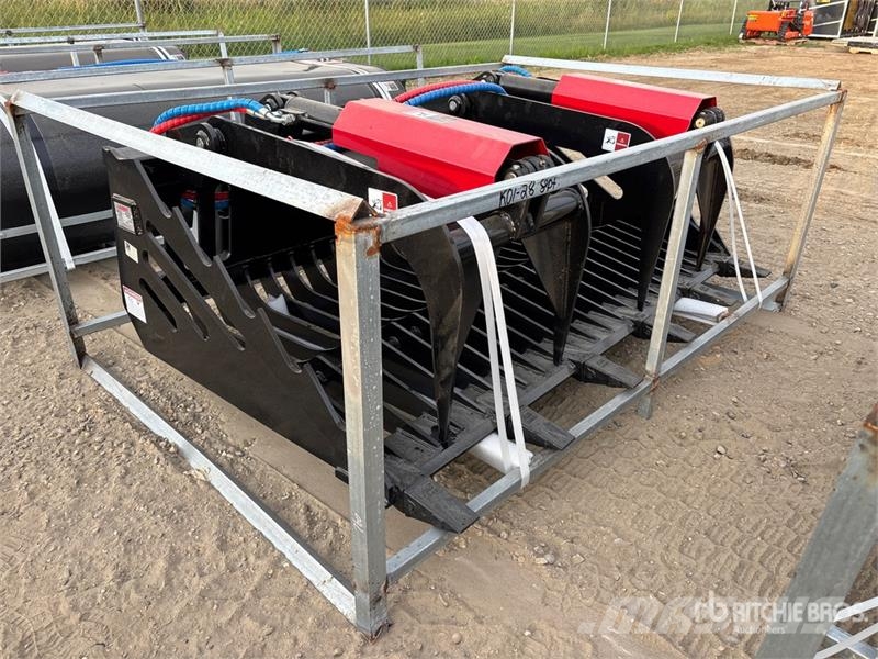 Landy RBG72 72 in Rock Skid Steer Grapple Bucket (Unused Grapples