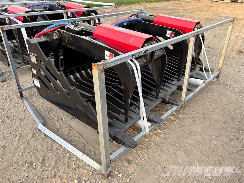 Landy RBG72 72 in Rock Skid Steer Grapple Bucket (Unused Grapples