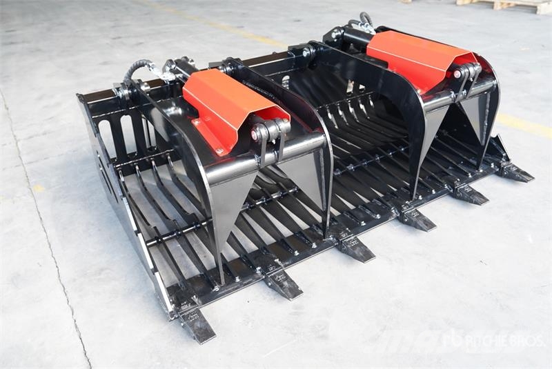 Landy RBG72 72 in Rock Skid Steer Grapple Bucket (Unused Grapples
