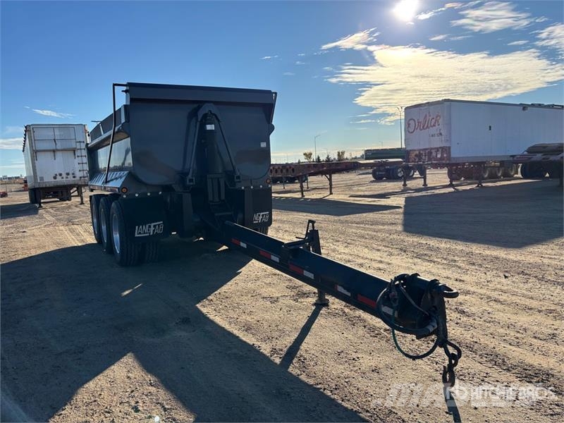  Langfab 16 ft Tri/A Pup Dump Trailer مقطورات قلابة