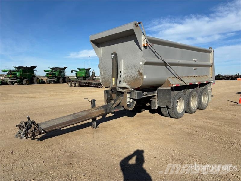 Langfab 20 ft Tri/A Pup Dump Trailer Самоскиди