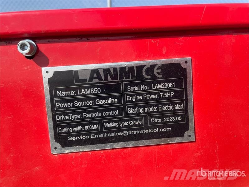 LANM LAM850 Remote Control Lawn Mower (Inoperable) ركوب الحشائش