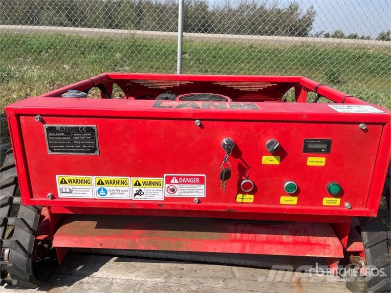 LANM LAM850 Remote Control Lawn Mower (Inoperable) ركوب الحشائش