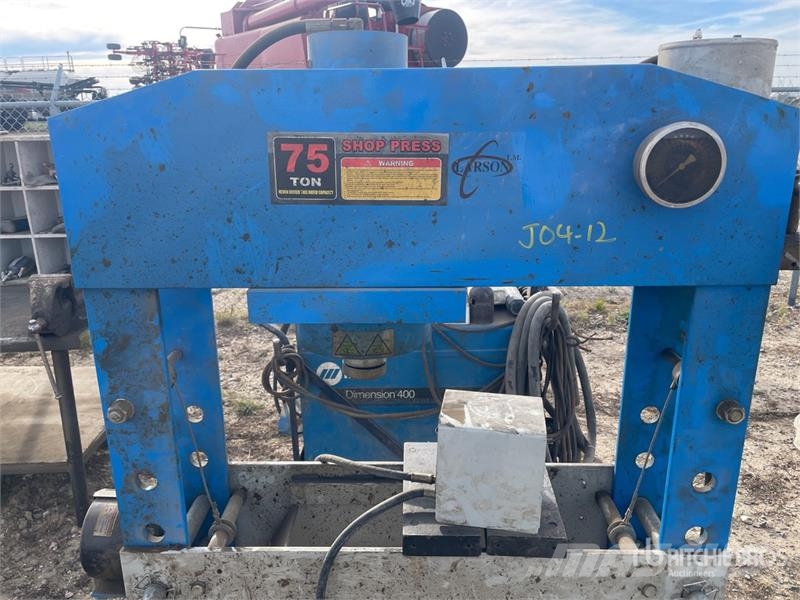 Larson 75 Ton Shop Press Drugi deli