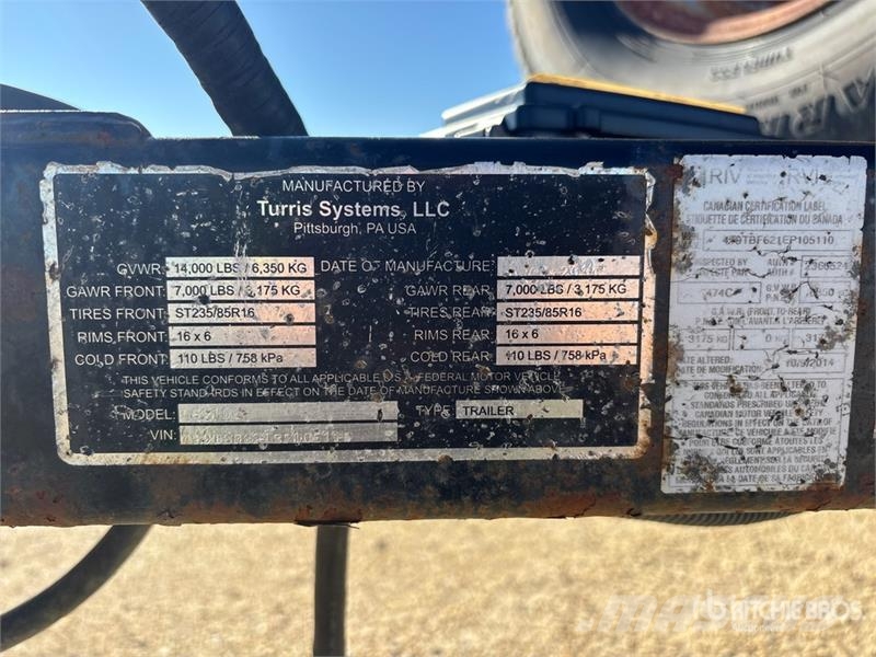 Lattice LS-106 Tri/A Portable Communications Tower Other trailers